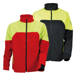 Softshell visibilité améliorée déperlant