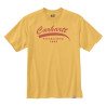 t-shirt jaune carhartt workwear