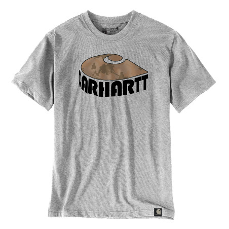 T-shirt professionnel gris