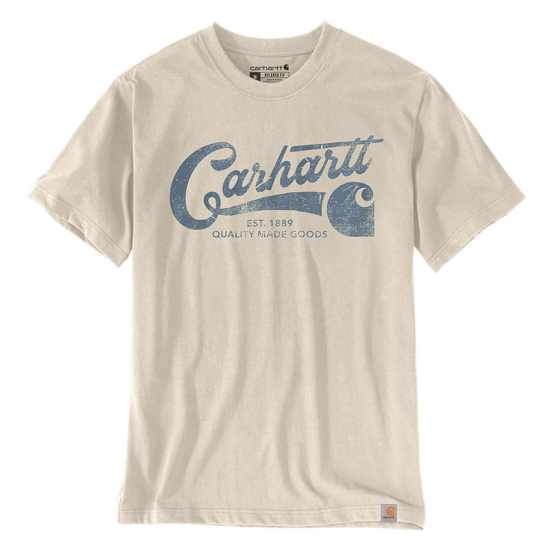 T-shirt beige Carhartt pro