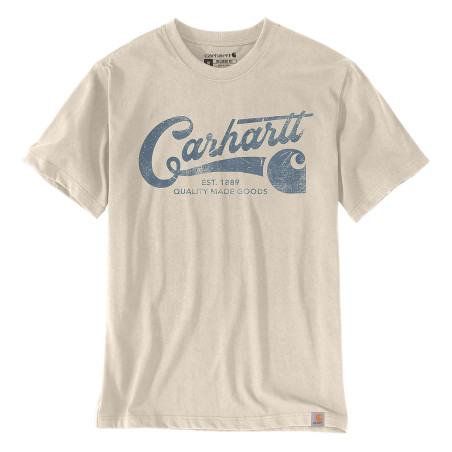 T-shirt beige Carhartt pro