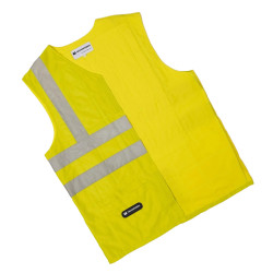 Gilet haute visibilité rafraîchissant été