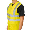 Gilet haute visibilité rafraîchissant jaune fluo