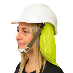 Saharienne de travail rafraîchissante jaune fluo
