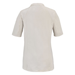 veste de cuisine manches courtes femme