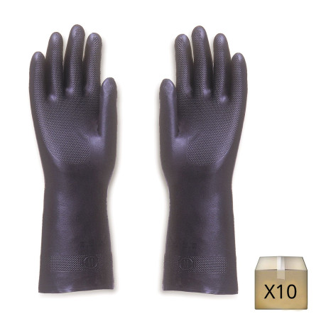 Gants nitrile - Floqué coton - SINGER