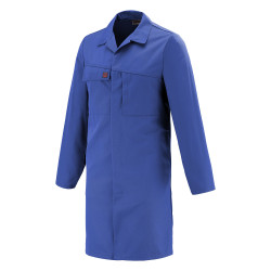 Blouse de travail bleue