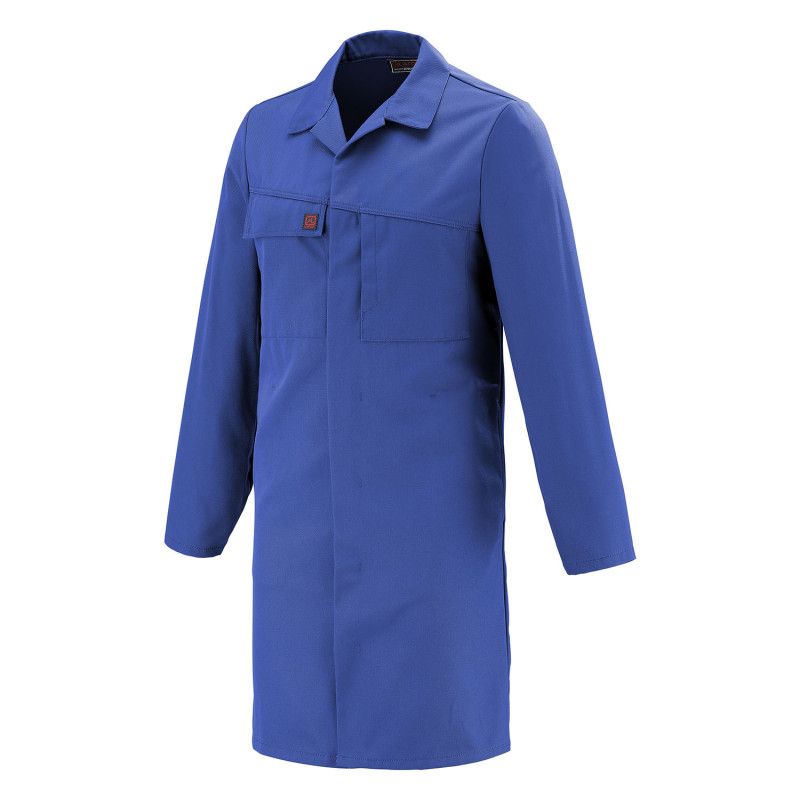 Blouse de travail bleue