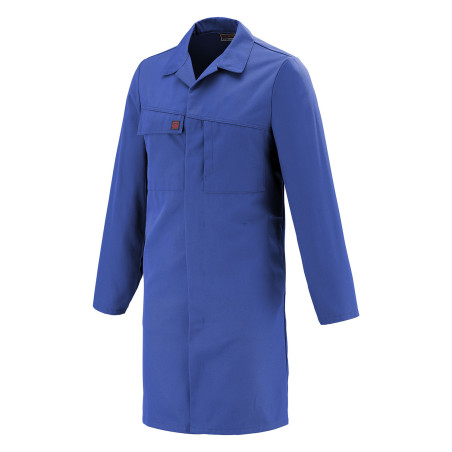 Blouse de travail bleue