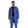 Blouse professionnelle bleue
