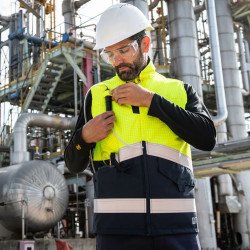 Gilet de travail atex fluohiver