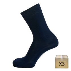 chaussette ville élégante noire