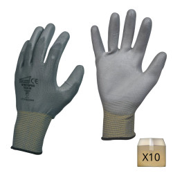 Gants nitrile noir jetable a usage unique Destockage Grossiste