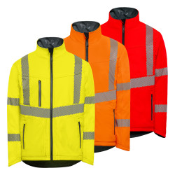 softshell haute visibilité T2S