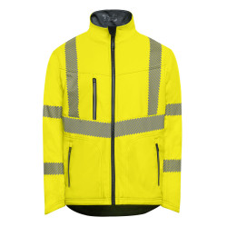 softshell haute visibilité polaire