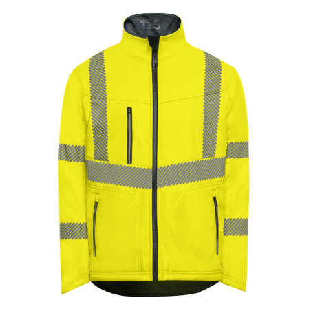 softshell haute visibilité polaire