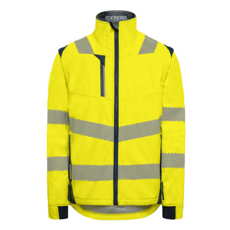 Softshell haute visibilité femme
