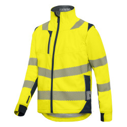 Softshell haute visibilité homme