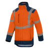 Veste de pluie haute visibilité ultra légère