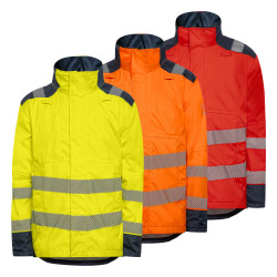Parka haute visibilité zone atex