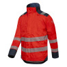 parka ATEX haute visibilité rouge