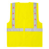 Gilet haute visibilité LED jaune fluo