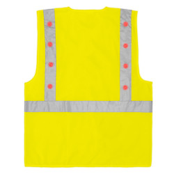 Gilet haute visibilité lumineux 