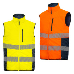 Bodywarmer haute visibilité réversible t2s