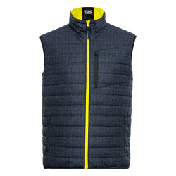 Bodywarmer haute visibilité coupe vent