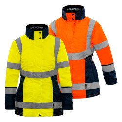 Parka haute visibilité femme t2s