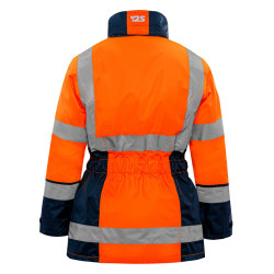 Parka haute visibilité femme hiver