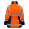 Parka haute visibilité femme hiver