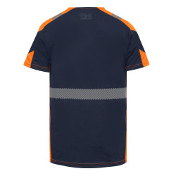 T-shirt avec bandes réfléchissantes