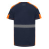 T-shirt avec bandes réfléchissantes