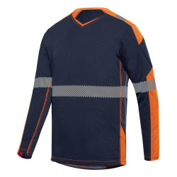 Tee-shirt visibilité améliorée manches longues
