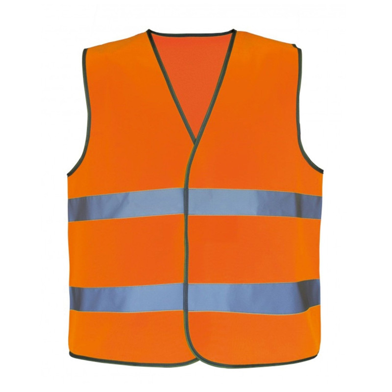 Gilet haute visibilité orange pas cher T2S NEON