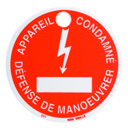 Macaron appareil condamné électrique