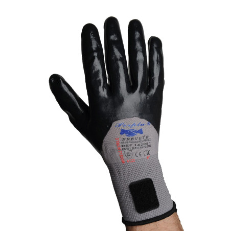 Gants de protection enduction nitrile