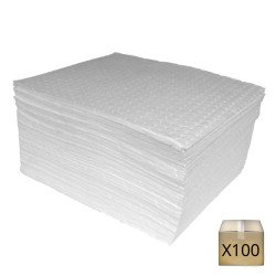 Feuille absorbante déversement hydrocarbure