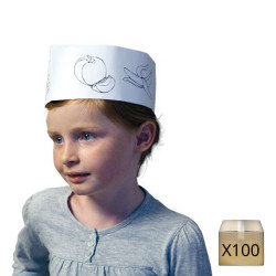 Calot papier enfants