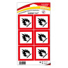 Stickers pictogrammes danger je flambe
