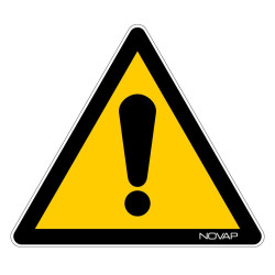 Panneau danger signal général novap