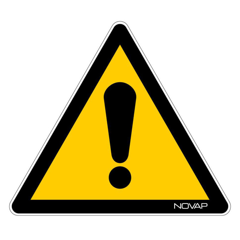 Panneau danger signal général novap