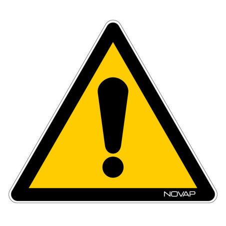 Panneau danger signal général novap