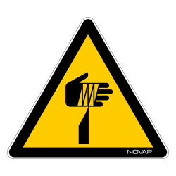 Panneau extérieur danger élément pointu entrepôt