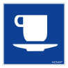 Panneau signalisation information café Novap