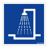 Panneau rigide information douche novap