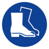 Panneau chaussures de sécurité obligatoires Novap