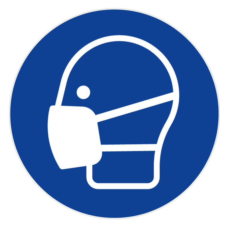 Panneau rigide masque obligatoire Novap