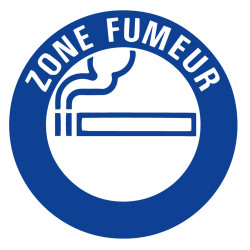 Panneau rigide obligation zone fumeur novap 
